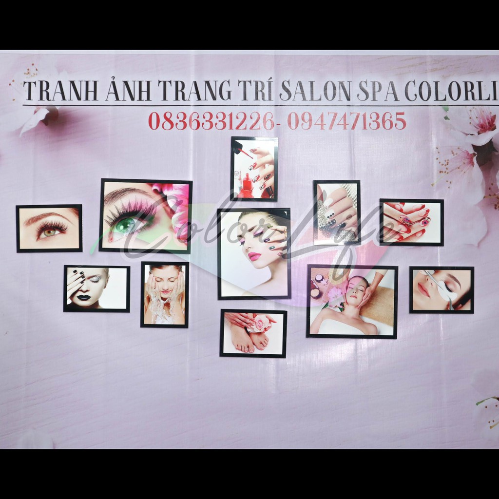 TRANH NAIL SPA NỐI MI TRANG TRÍ DECOR DÁN TƯỜNG  QUÁN SPA NAIL MI ĐẸP NỔI BẬT CÔNG NGHỆ CAO GIÁ RẺ-CEO5- MOKOSA | BigBuy360 - bigbuy360.vn