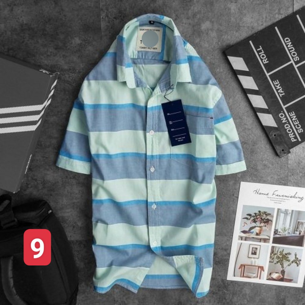 ÁO SƠ MI NAM TAY NGẮN COTTON MỀM | BigBuy360 - bigbuy360.vn