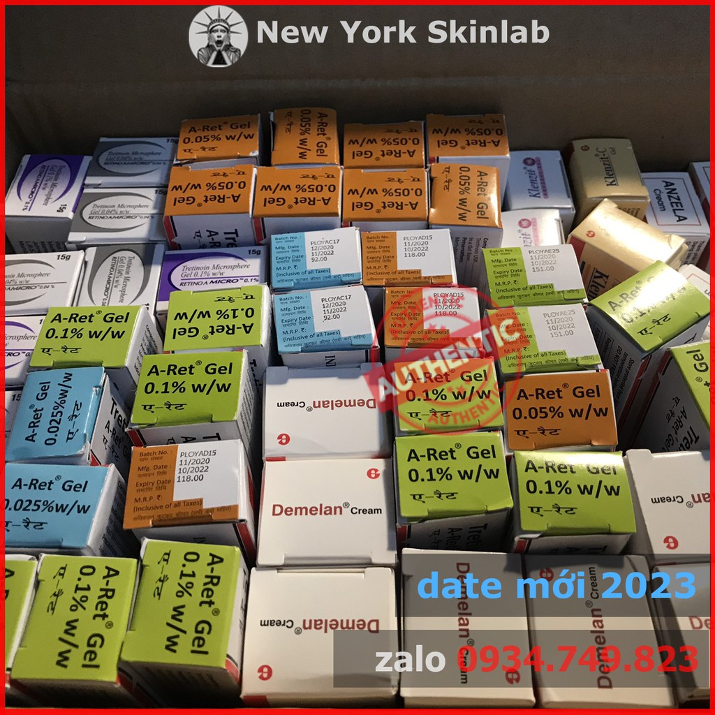 Kem Tretinoin Vitacid cream 0.1% - 0.05% - 0.025% (20g) - tretinol dưỡng chống lão hóa, giảm mụn chính hãng | BigBuy360 - bigbuy360.vn