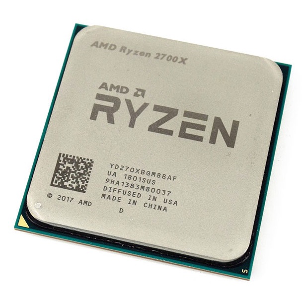 Bộ Vi Xử Lý AMD RYZEN 7 2700X hàng 2ND, có Box. CPU Ryzen 7 2700 và Ryzen 2700X