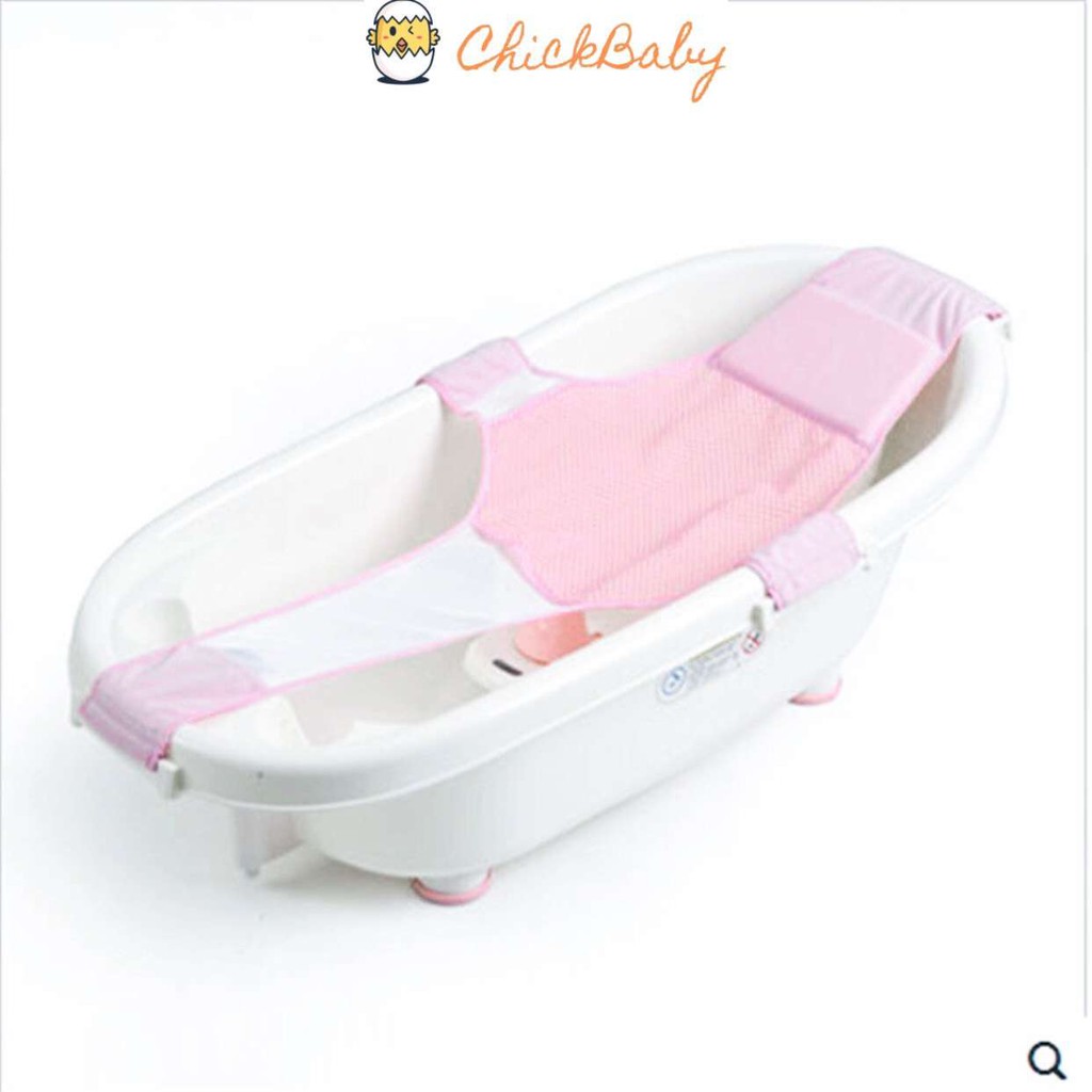 Lưới tắm cho bé, võng tắm gấp gọn cho trẻ sơ sinh thay đổi kích thước ChickBabyShop