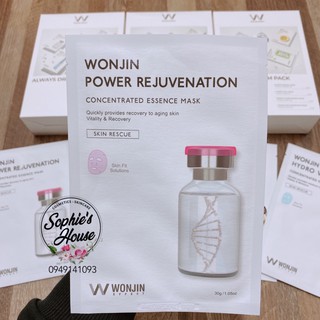Mặt nạ trẻ hoá, phục hồi, nâng cơ cao cấp WONJIN POWER REJUVENATION MASK