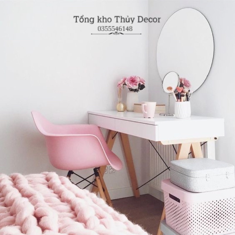 Gương dán tường, 𝐇𝐀̀𝐍𝐆 𝐇𝐎𝐓 gương treo dây đay cực xinh