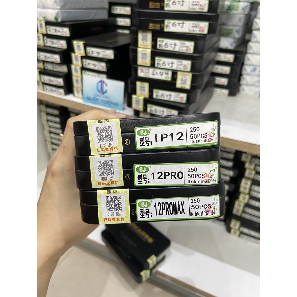 1 Lóc/ Keo 12Promax/ 12Pro/ 11Promax/ 11Pro/ XSm/ X/ 6P/ 6G/ 5G....(1 Lóc/ 50 miếng)