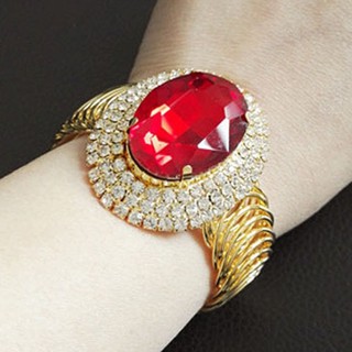 Vòng Tay Đính Đá Ruby Toàn Bộ