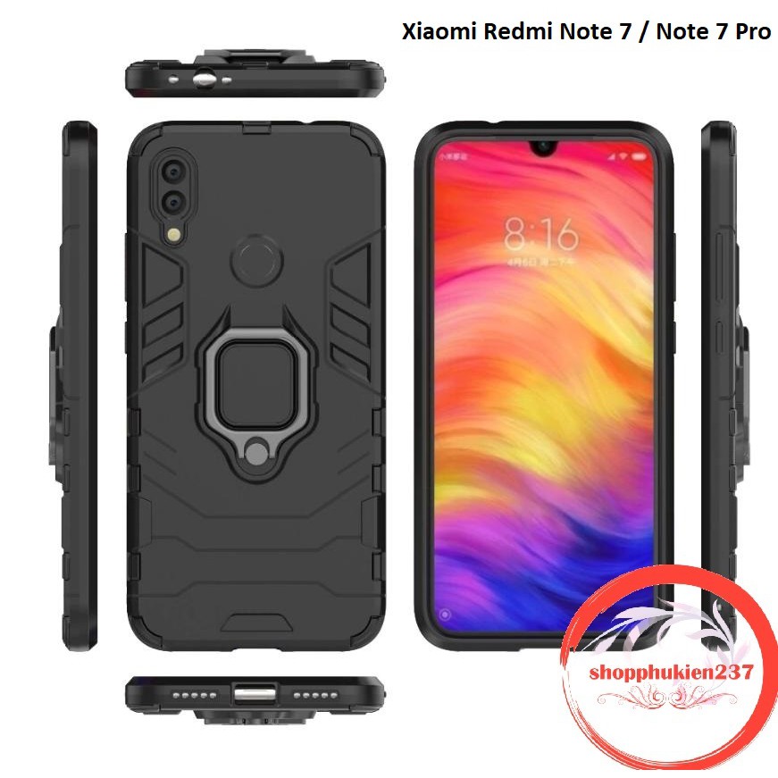 [Freeship toàn quốc từ 50k] Ốp Lưng Xiaomi Redmi Note 7 , Note 7 Pro Ốp Chống Sốc Ironman Ver 3 Cao Cấp