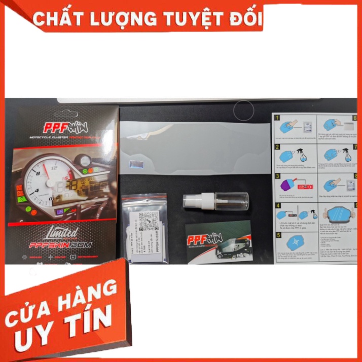 Miếng dán bảo vệ mặt đồng hồ AB 2020-2022 cao cấp chống trầy xước Airblade 2020-2022 xước tự phục hồi , PPF USA