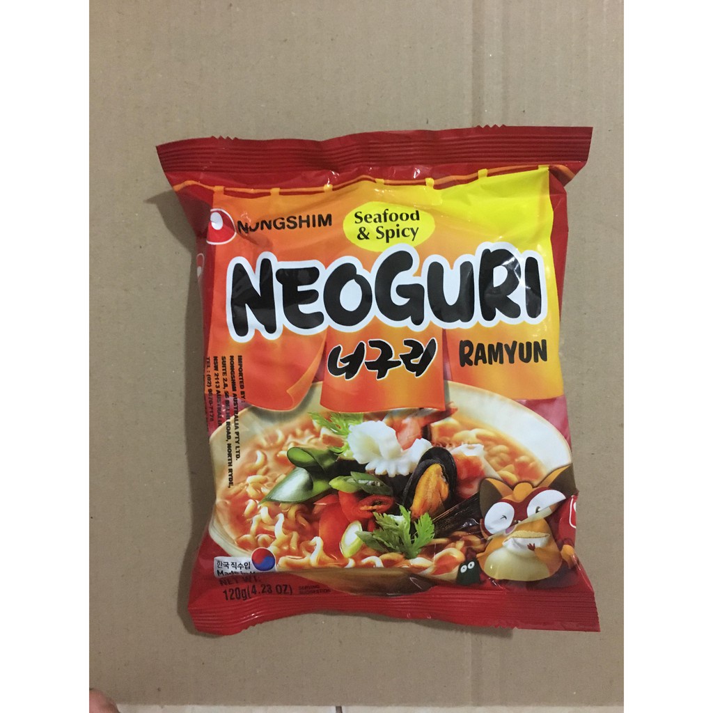 Mì Cay Hải Sản Neoguri Nongshim - Nhập Khẩu Hàn Quốc