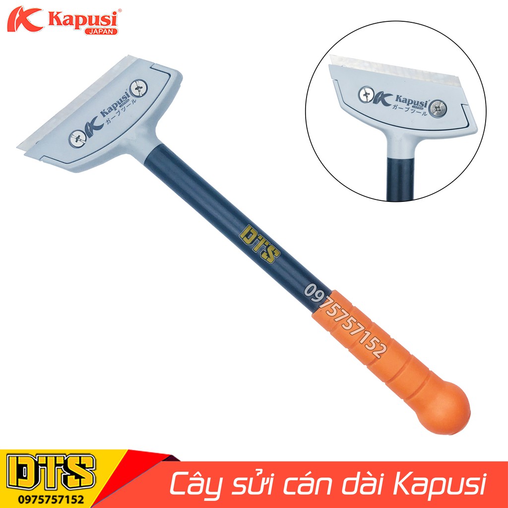 Cây sủi cán dài Nhật Kapusi 230mm, vệ sinh tường, dụng cụ sủi sơn siêu sắc