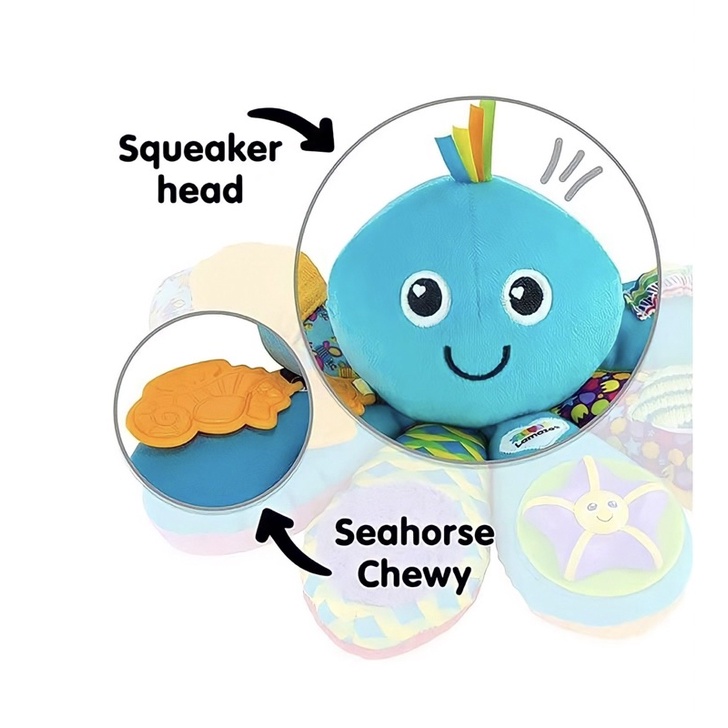 Đồ Chơi Khám Phá Các Kỹ Năng Cho Bé - TOMY Lamaze Octivity Time - Bạch Tuộc Khám Phá Các Giác Quan