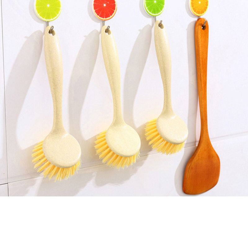 Cọ Rửa Chén Dĩa Cán Dài Chống Dính Dầu Tiện Dụng