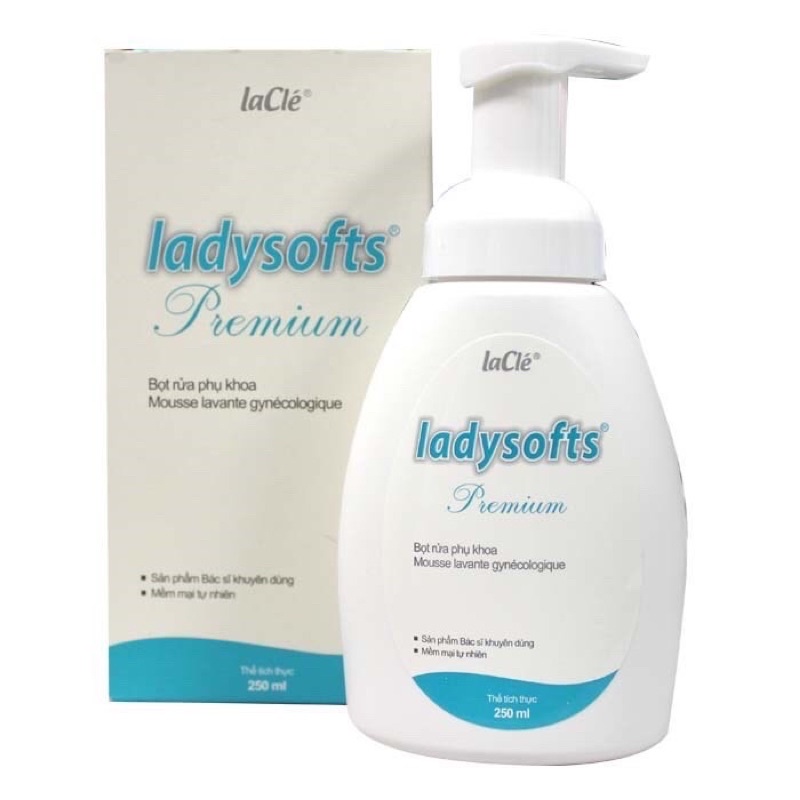 Bọt Rửa Phụ Khoa Cao Cấp Ladysoft Premium 250ml