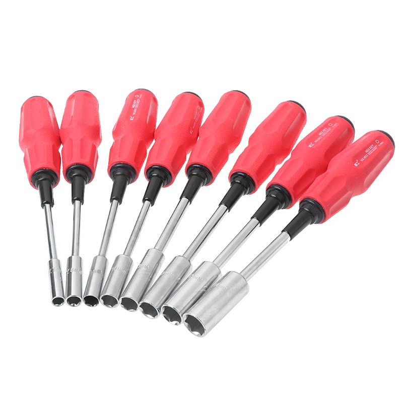 HL Rỗng-Shaft Nut Driver Hex Bit Ổ Cắm Cho Chìa Khóa Cờ Lê Tua Vít Dụng Cụ Cầm Tay 7-14