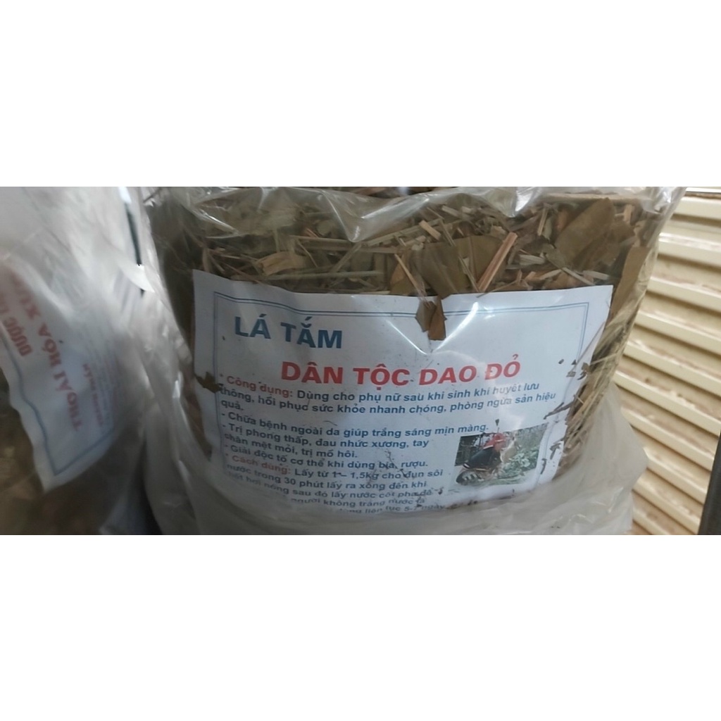 COMBO 10KG LÁ TẮM SAU SINH NGƯỜI DAO ĐỎ (KHÔ, THƠM, CHUẨN VỊ) -dltd