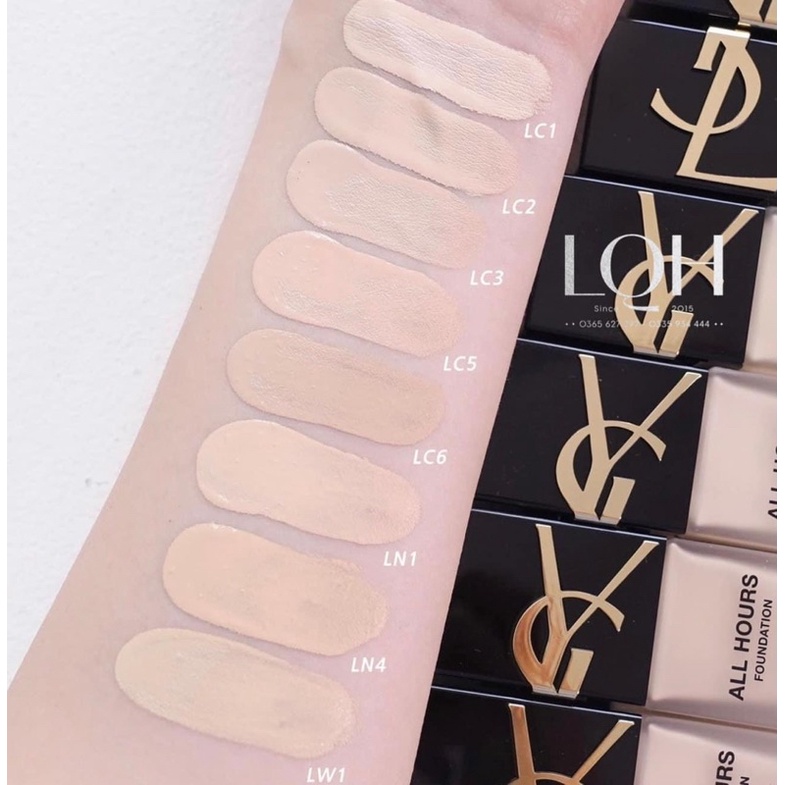 Kem nền YSL All Hours Foundation Mat Lumineux Matte màu LC1 sáng
