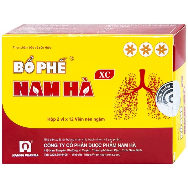 Viên ngậm Nam Hà 24 viên/hộp
