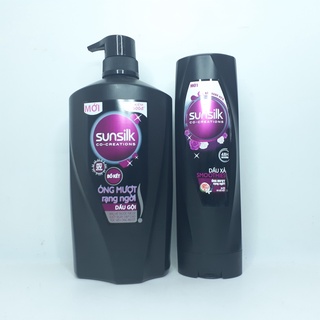 Dầu gội/ xả sunsilk bồ kết óng mượt rạng ngời 320g-1.4kg