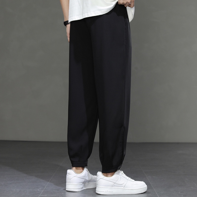 Quần Dài Thể Thao Vải Lụa Mát Thời Trang Cao Cấp Cho Nam