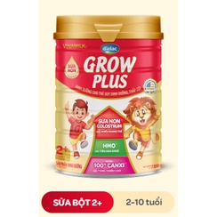 (mẫu mới) Sữa bột Vinamilk Diealac Grow Plus 1+, 2+ 850g hộp thiếc