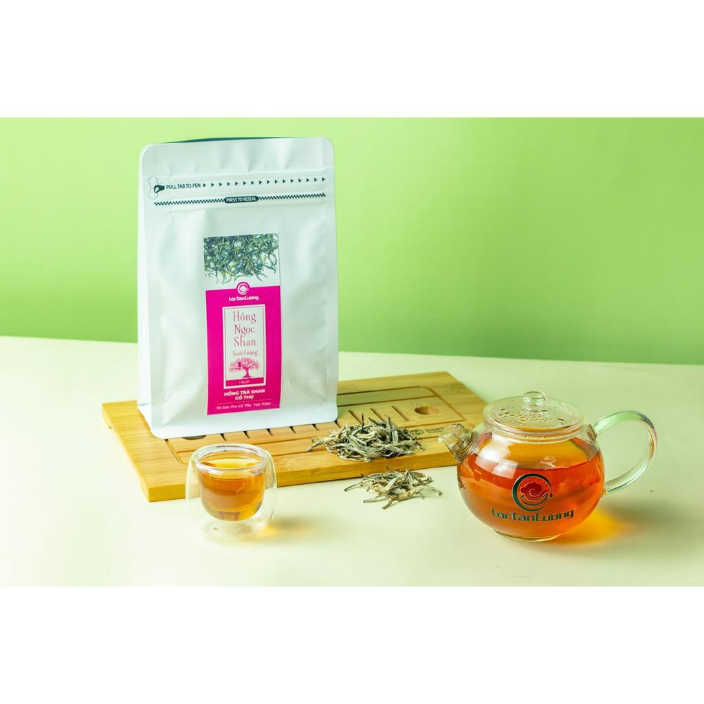 Hồng Ngọc Shan Suối Giàng Túi 100g Lộc Tân Cương, Hồng Trà Thượng Hạng