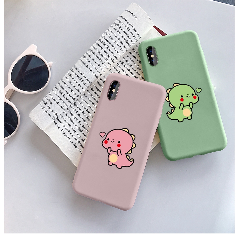 Ốp lưng iphone Khủng long tim trơn 5/5s/6/6plus/6s/6splus/7/7plus/8/8plus/x/xr/xs/11/12/pro/max/plus/promax - Awifi F3-4 | BigBuy360 - bigbuy360.vn