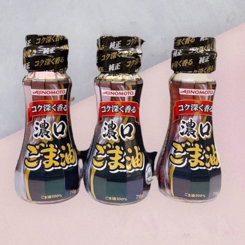 Dầu Mè Ajinomoto 70g Nội Địa Nhật Bản. Tăng thêm dương chất cho bé