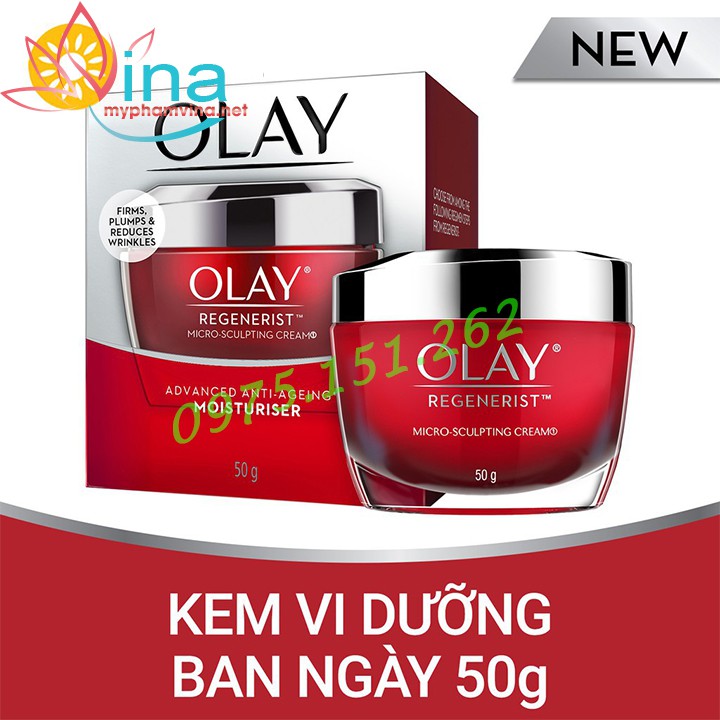 Kem Dưỡng Da Chống Lão Hóa Ban Ngày Olay Regenerist Micro-Sculpting Cream (50g)