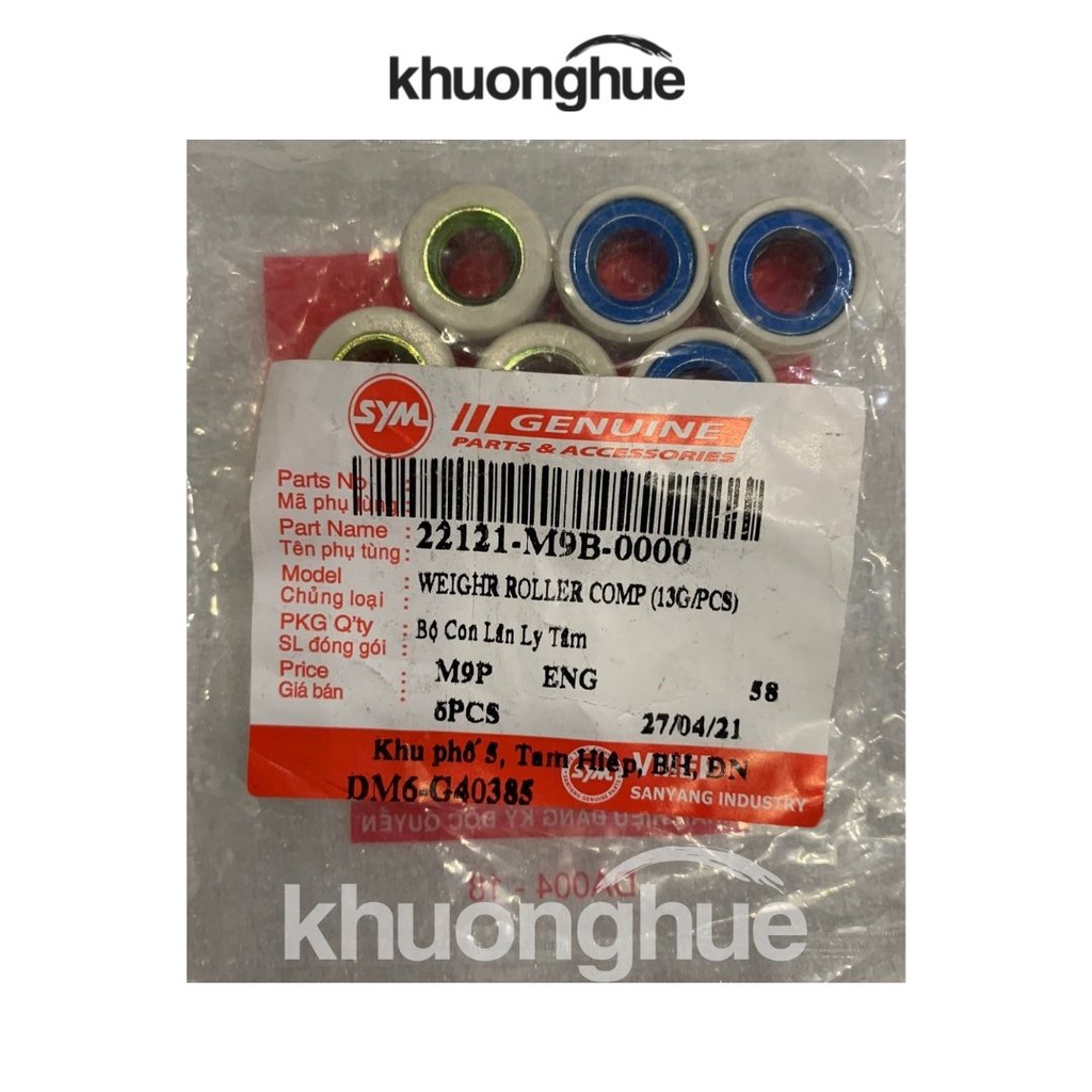 Con Lăn - Bi Nồi Xe Attila Xăng Cơ Chính Hãng SYM