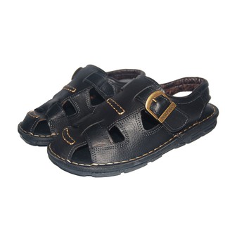 Sandal dép nam da bò thật. bảo hành 12 tháng. ms: sd15