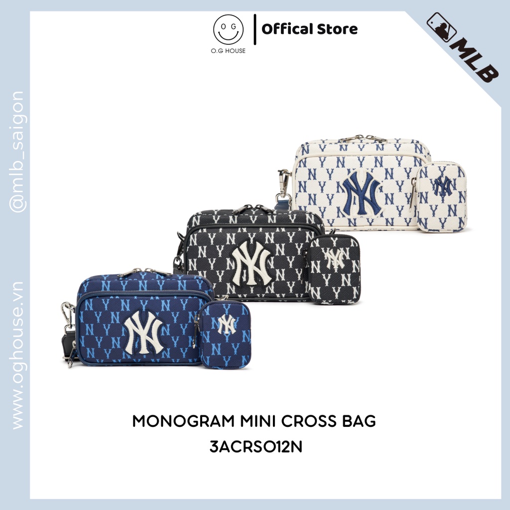 [Chính Hãng] Túi MLB Mini Monogram Cross