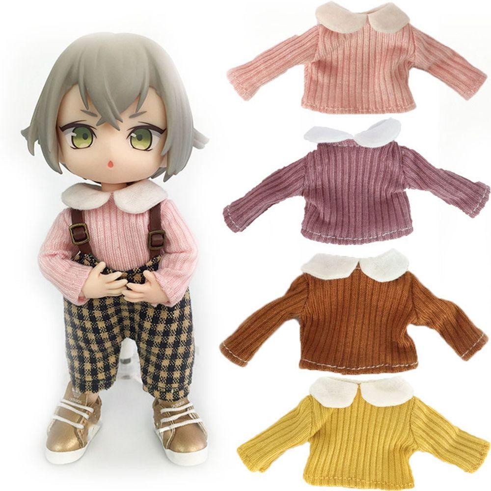Bộ Quần Áo Cotton Thời Trang Dành Cho Búp Bê ob11 1 / 12BJD
