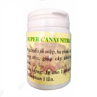 Phân bón Super Canxi nitrat lọ 100g