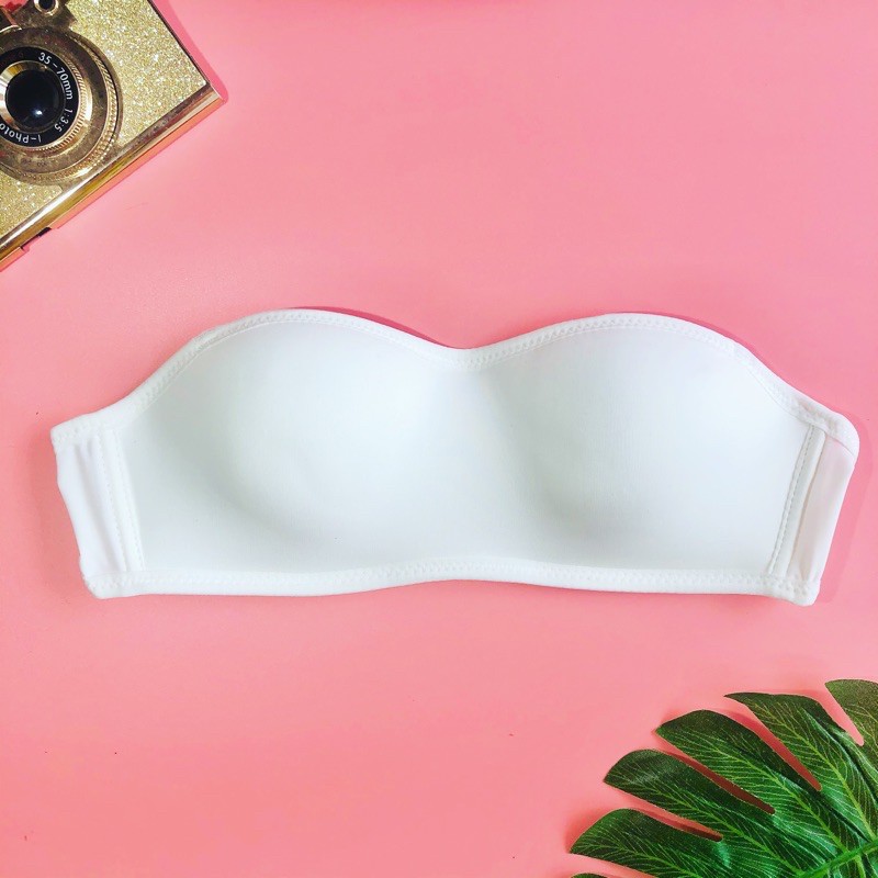 Áo ngực quây chống tuột không gọng mút mỏng có kèm dây áo JENNIE - Bae Lingerie