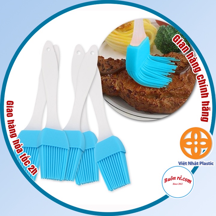 Cọ chổi quét dầu mỡ, nước sốt, mặt bánh, Cọ silicon cán nhựa Buôn rẻ 00455