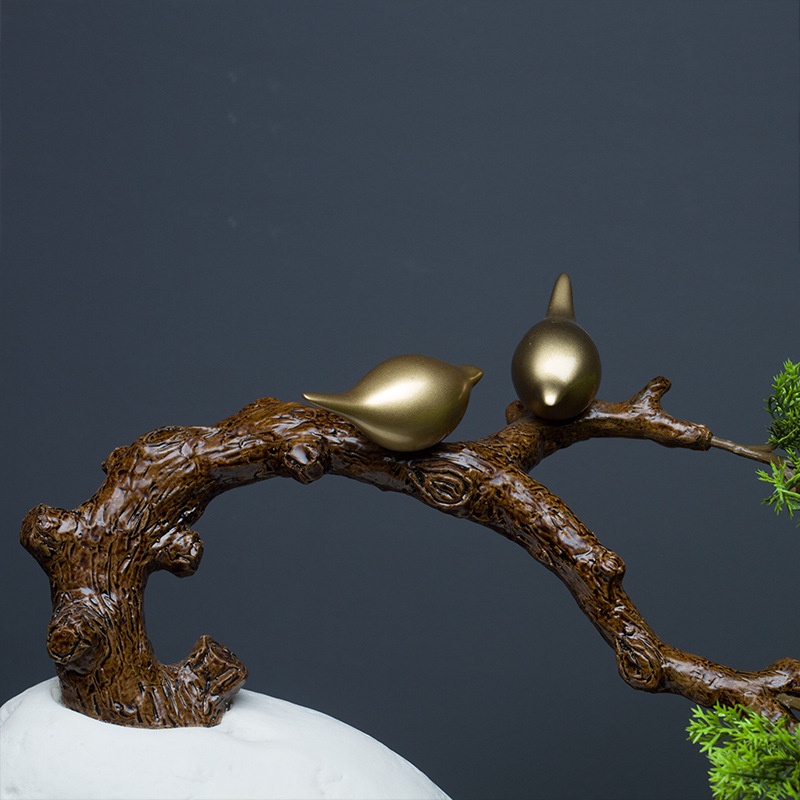 MỘC THẠCH , MÔ HÌNH CÂY MỌC TRÊN ĐÁ NGHỆ THUẬT TRÀ ĐẠO TRANG TRÍ NHÀ CỬA TIMEDECOR