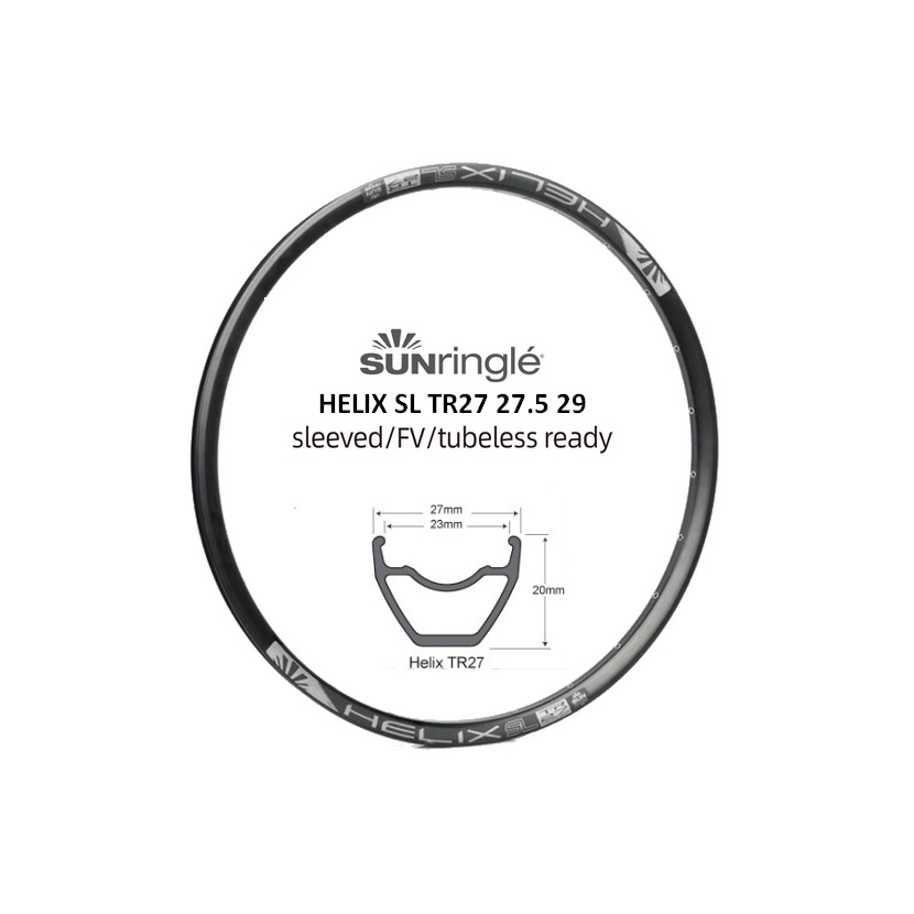 Vành SUN RINGLE Helix SL Tr27 [Chính Hãng]