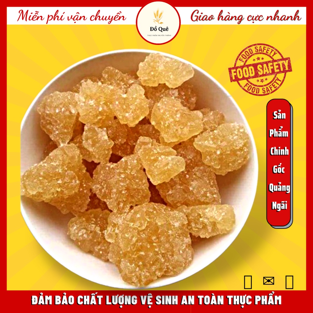 BỊCH 1KG ĐƯỜNG PHÈN NÂU VÀNG LÀM TỪ MẬT MÍA KẾT TINH NGUYÊN BẢN ĐẶC SẢN