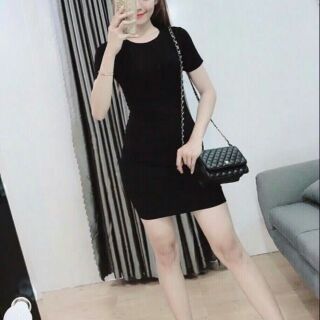 Đầm thun Thái ôm body cực tôn dáng