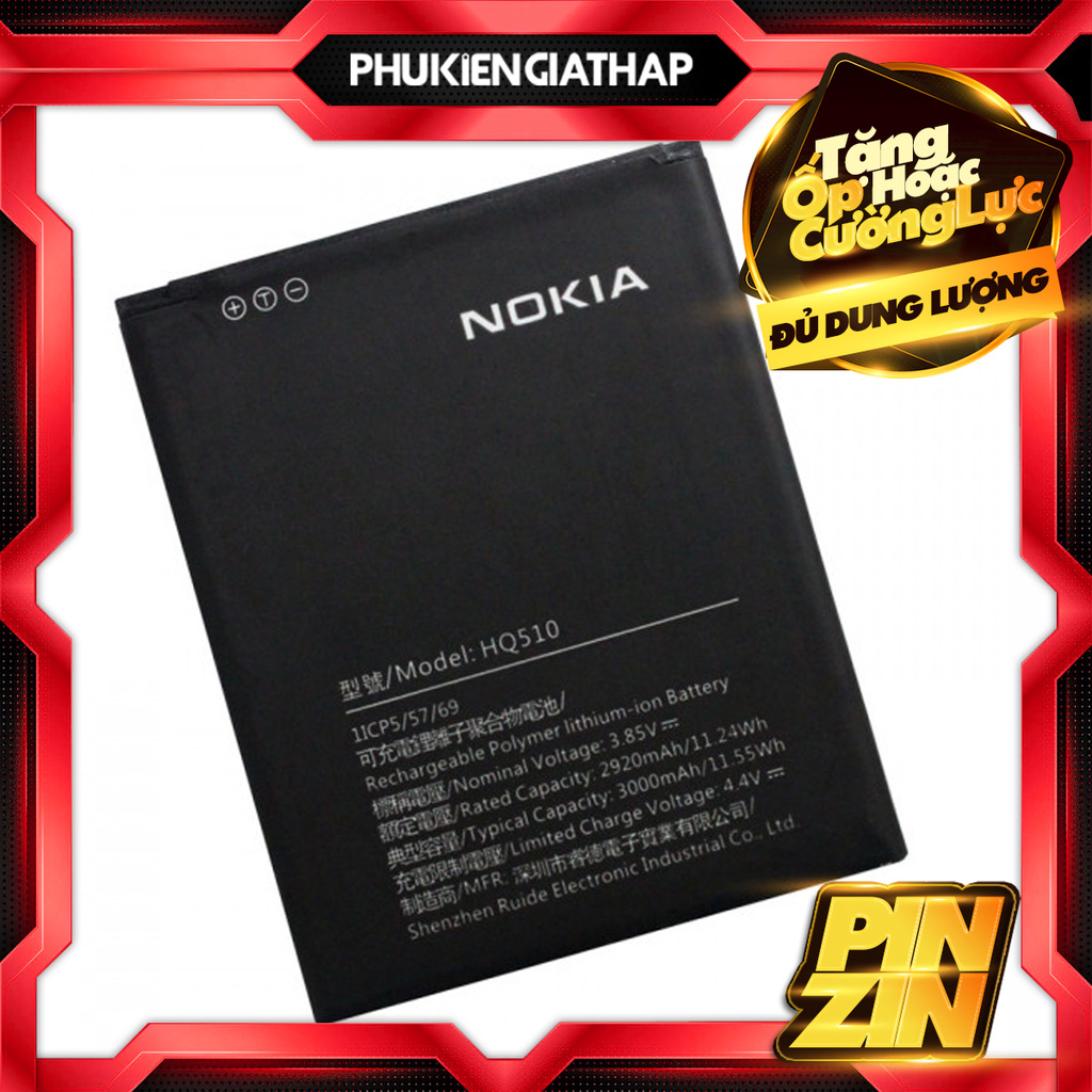 Pin Zin cho Nokia 2.2 HQ510 - 3000mAh