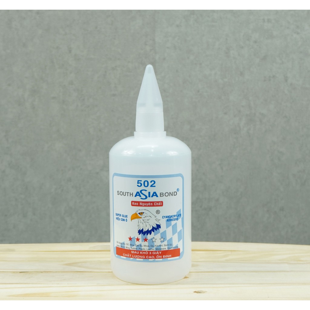 Keo 502 Asia Bond con ó nước keo đặc biệt cao cấp 3 sao 500g