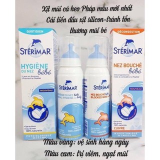 Xịt muối biển cá heo Sterima nội địa Pháp