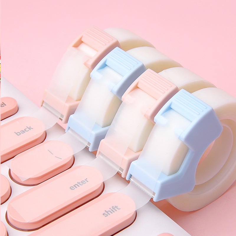[BK01] Set 2 cuộn băng keo kèm dụng cụ cắt tiện lợi