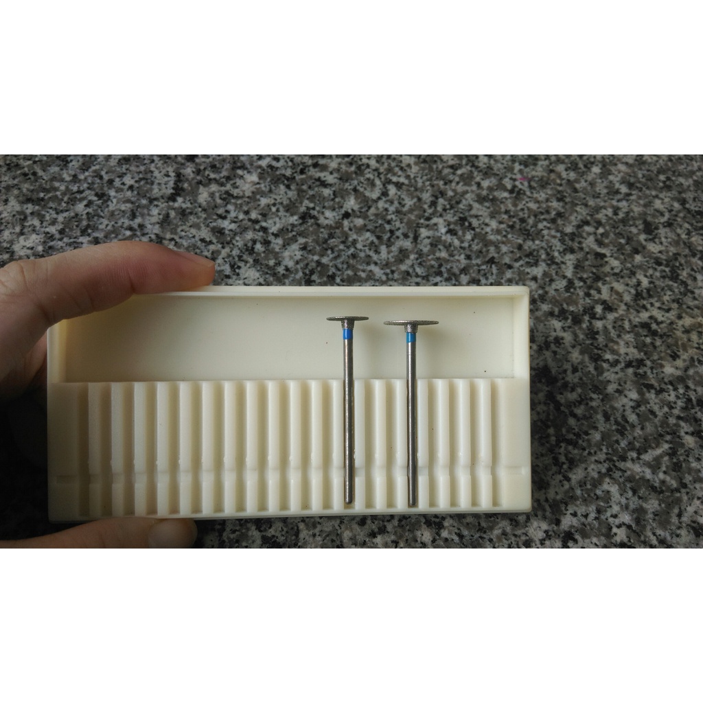 Mũi Mài Cắt Mini Siêu Mỏng  trục 2.35mm Dạng Đĩa Tròn Nút Áo