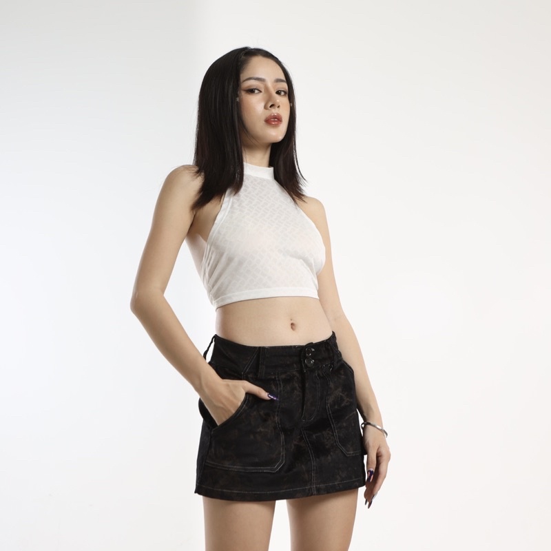 Áo ERRORIST halter white top