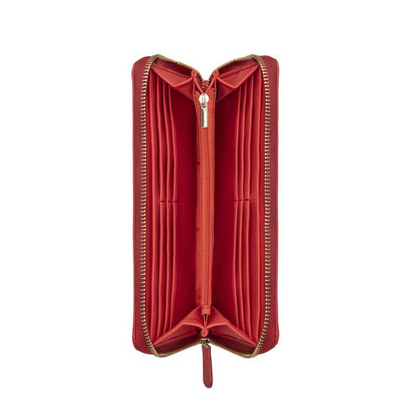 DirtyCoins Ví Y Logo Zip Wallet - Red