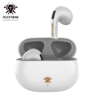 Tai nghe bluetooth PLEXTONE 4Fire PLEXTONE 4Fire màu trắng độ trễ thấp có micro giảm ồn 45ms