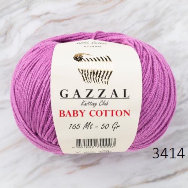 LEN GAZZAL BABY COTTON (bảng màu 1)
