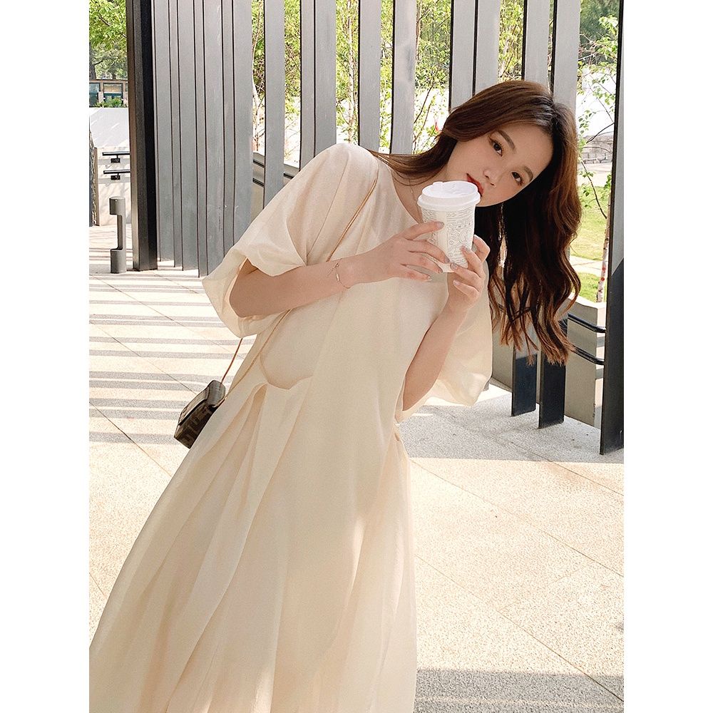 Đầm Công Chúa Kiểu Pháp Màu Trắng Mùa Hè Năm 2021 Siêu Cổ Tích Cho Nữ