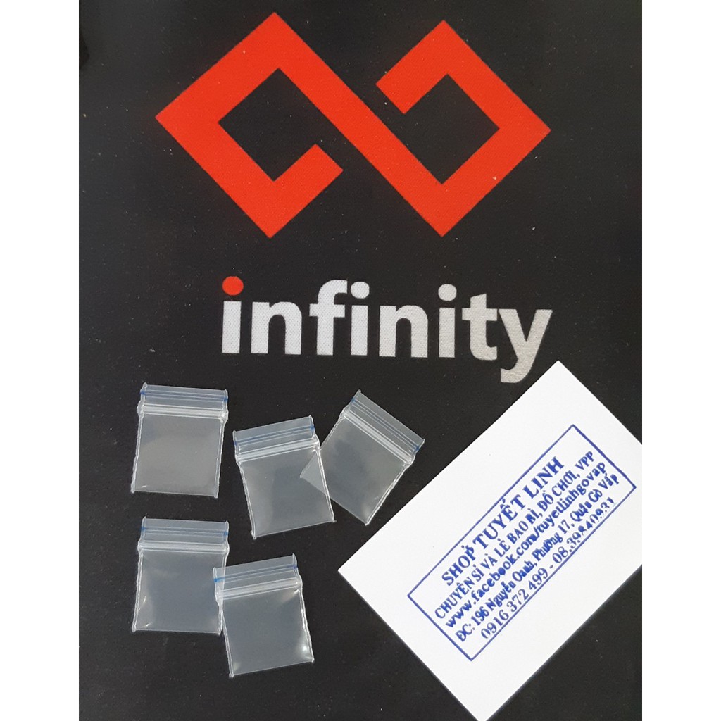 Túi zíp chỉ đỏ 2cm- 35k/100c