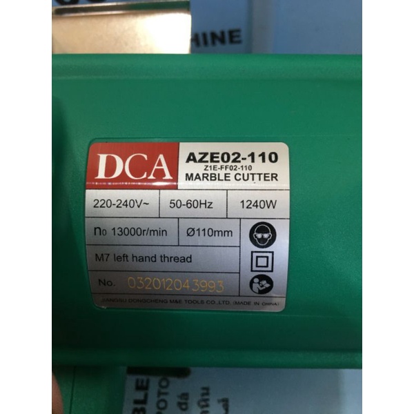 Máy cắt gạch DCA AZE02-110